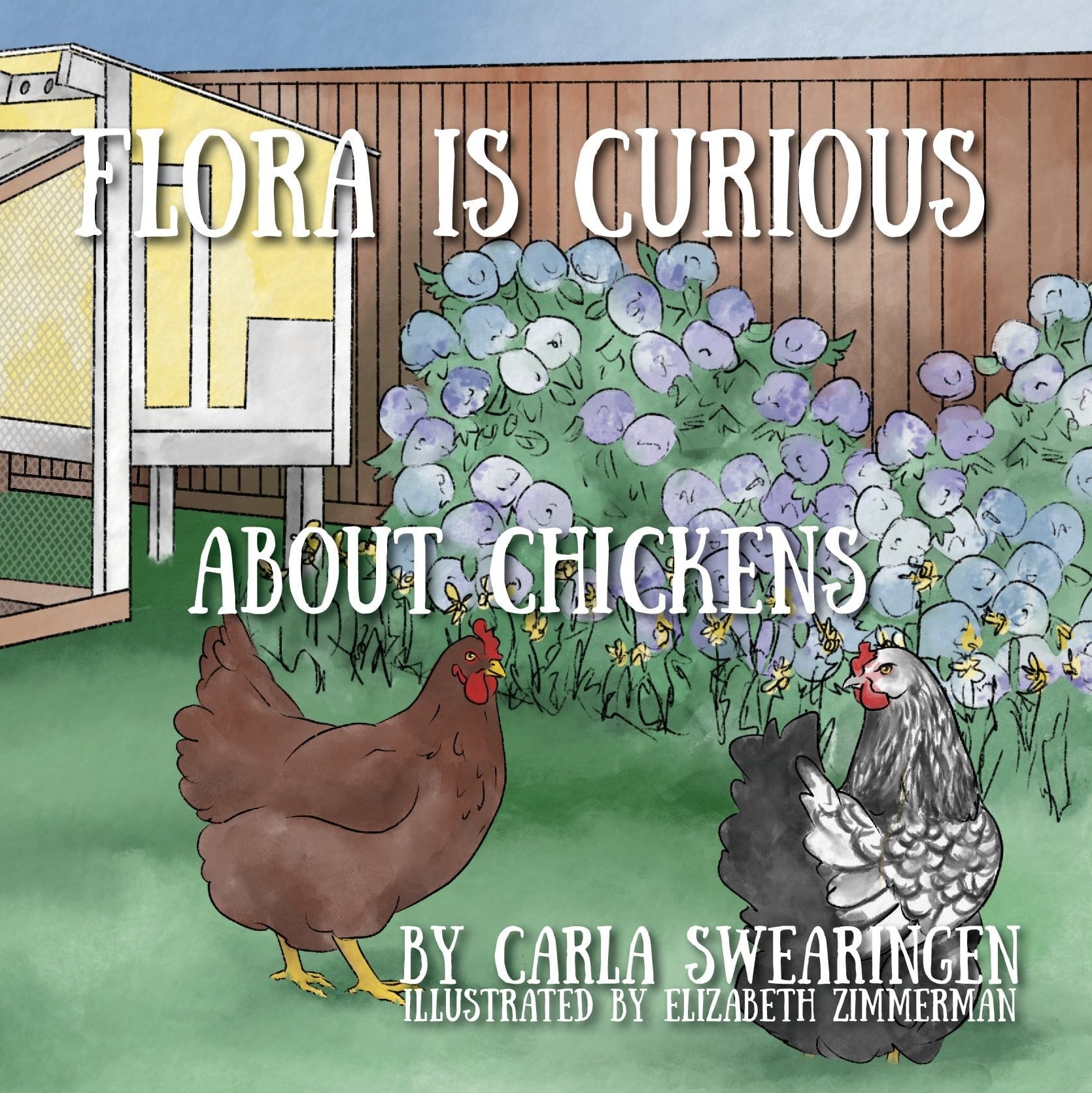 Flora is Curious ~ About Chickens